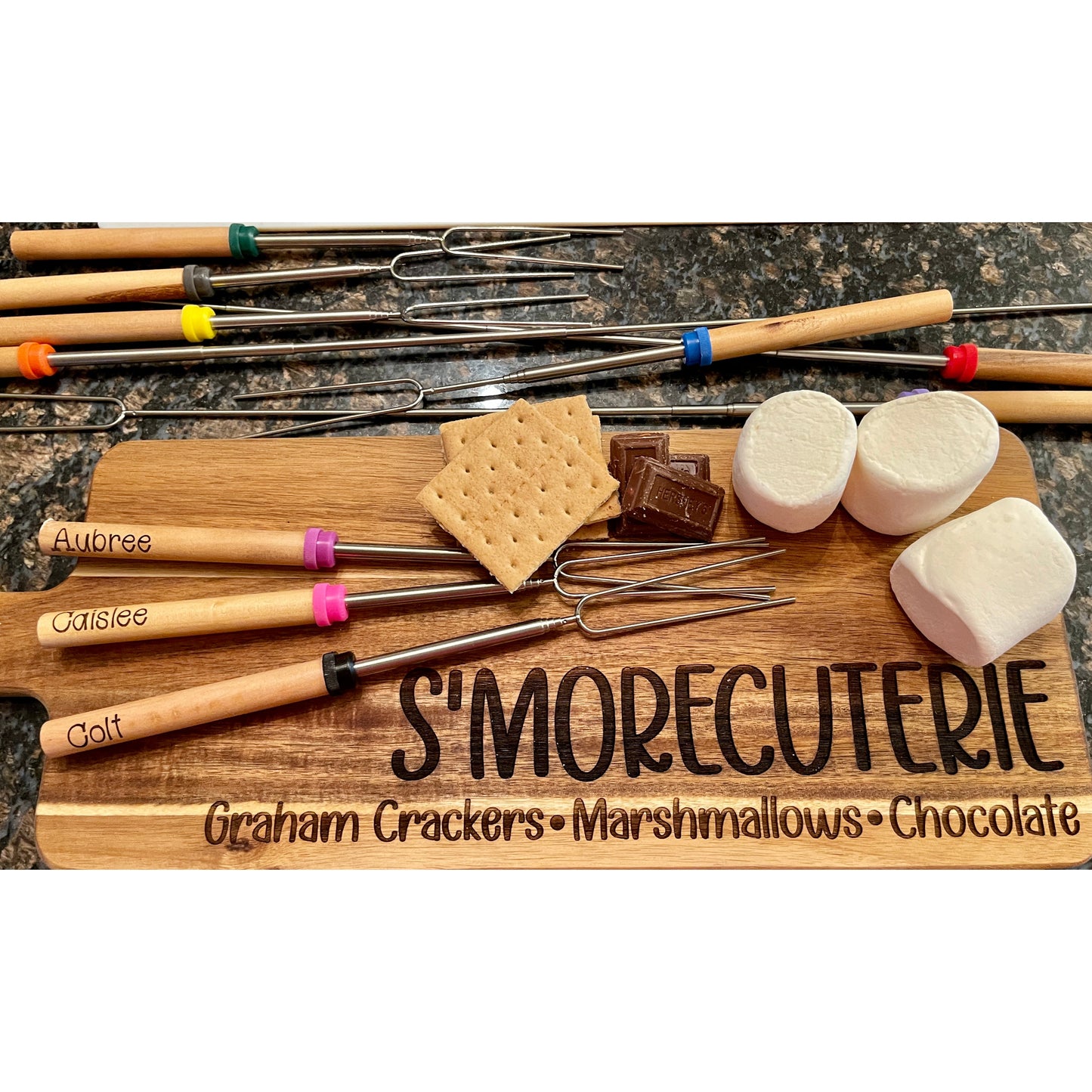 Personalized Marshmallow Roasting Stick